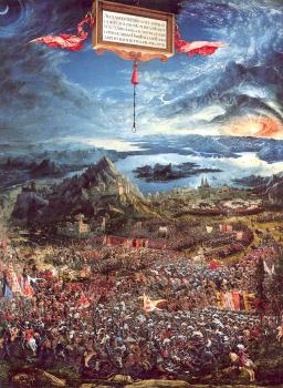 Albrecht Altdorfer : The Battle of Alexander